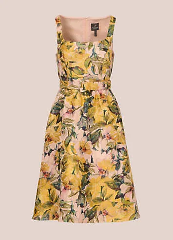 Adrianna Papell Jacquard Midi Dress | Grattan