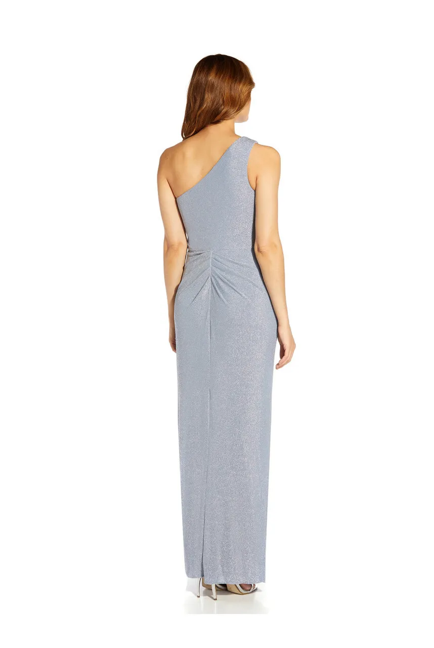 ADRIANNA PAPELL Metallic knit gown 
                         
                     
                