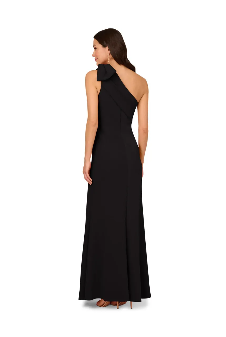 ADRIANNA PAPELL Stretch crepe long dress 
                         
                     
                