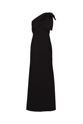 ADRIANNA PAPELL Stretch crepe long dress 
                         
                     
                