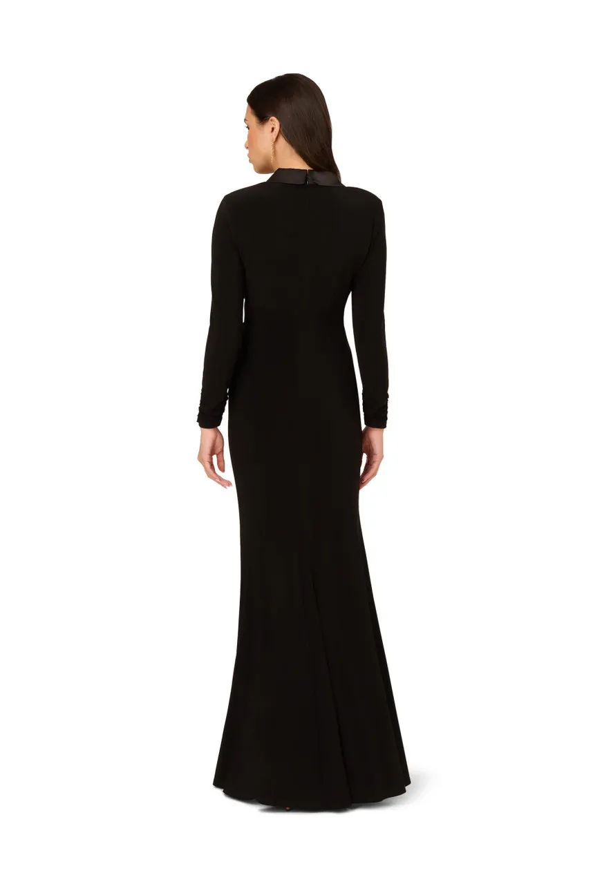 ADRIANNA PAPELL Tuxedo long dress 
                         
                     
                