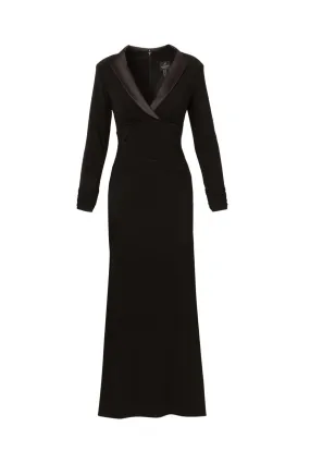 ADRIANNA PAPELL Tuxedo long dress 
                         
                     
                