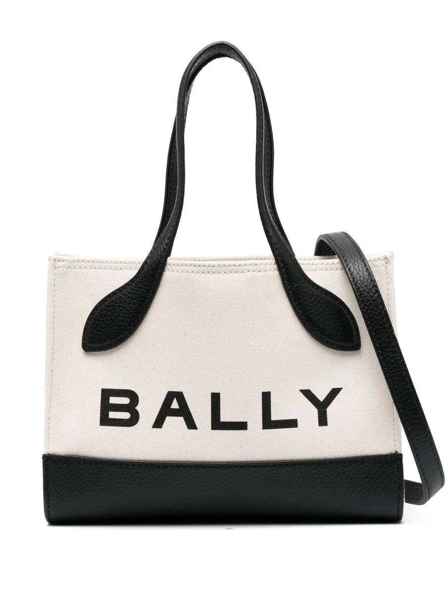 Bally    Bally Bar Keep On Mini Cotton Tote Bag