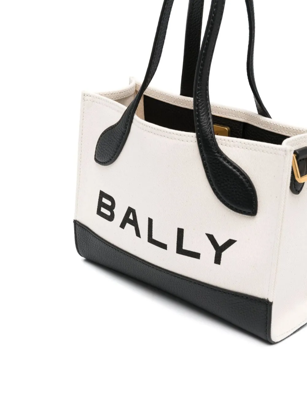 Bally    Bally Bar Keep On Mini Cotton Tote Bag