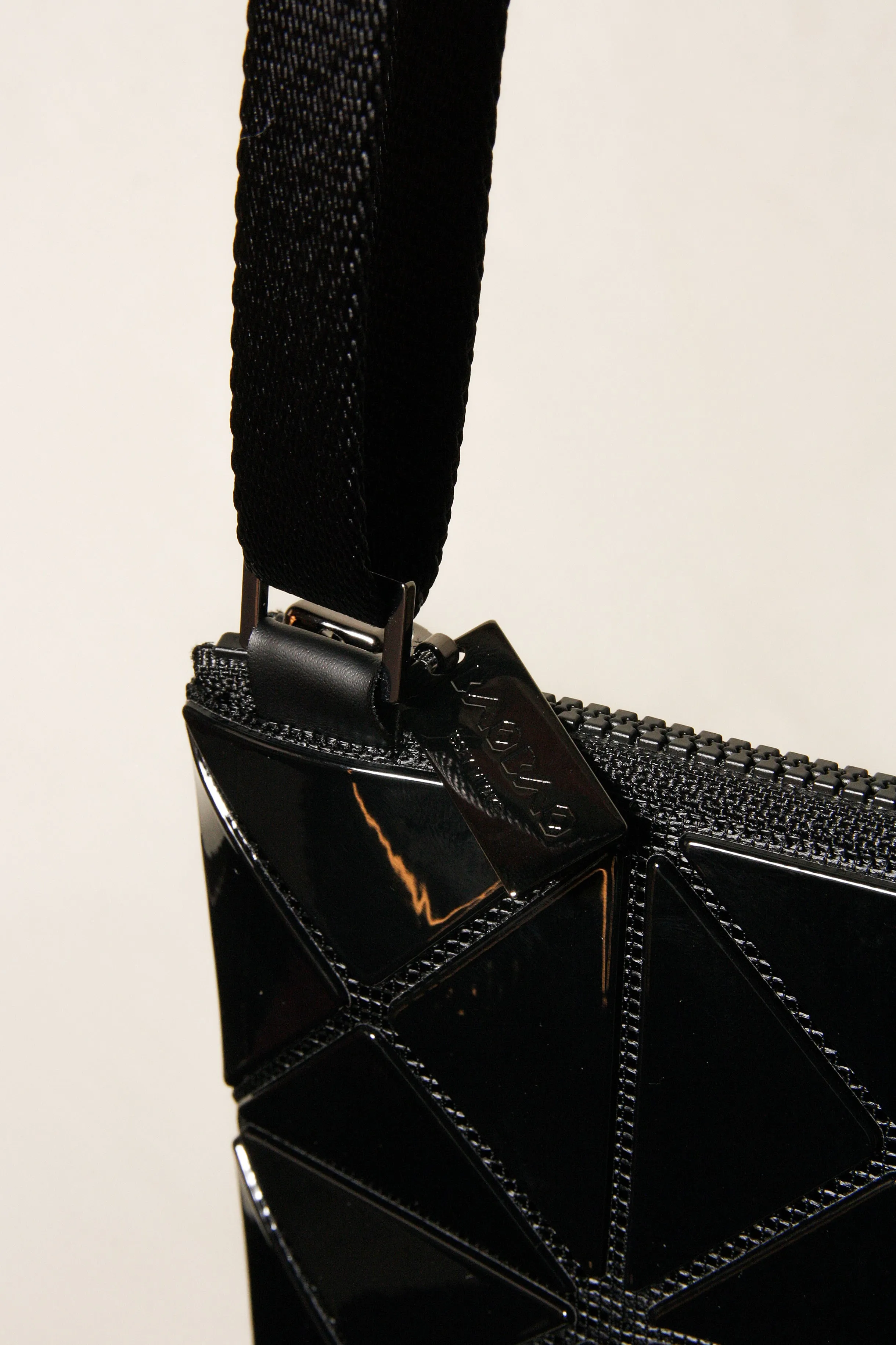 Black Lucent Crossbody Bag