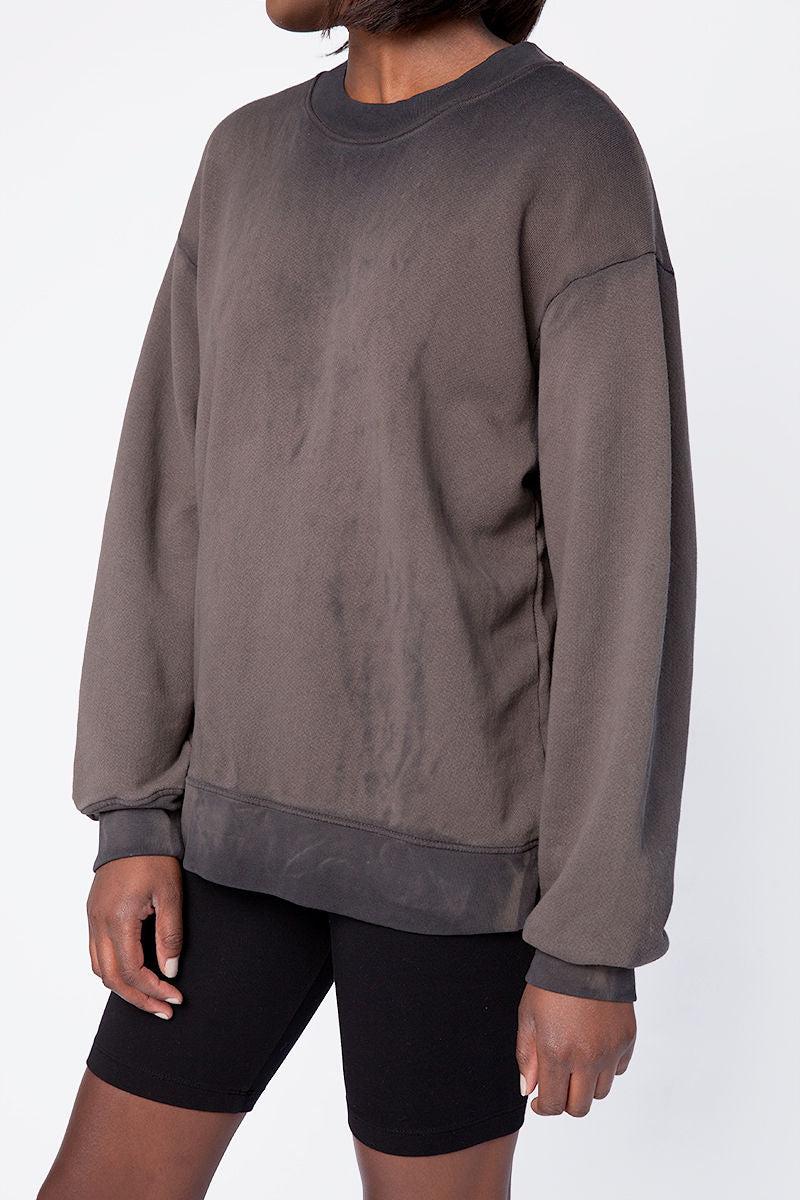 Brooklyn Crew Sweatshirt in Graphite Mix