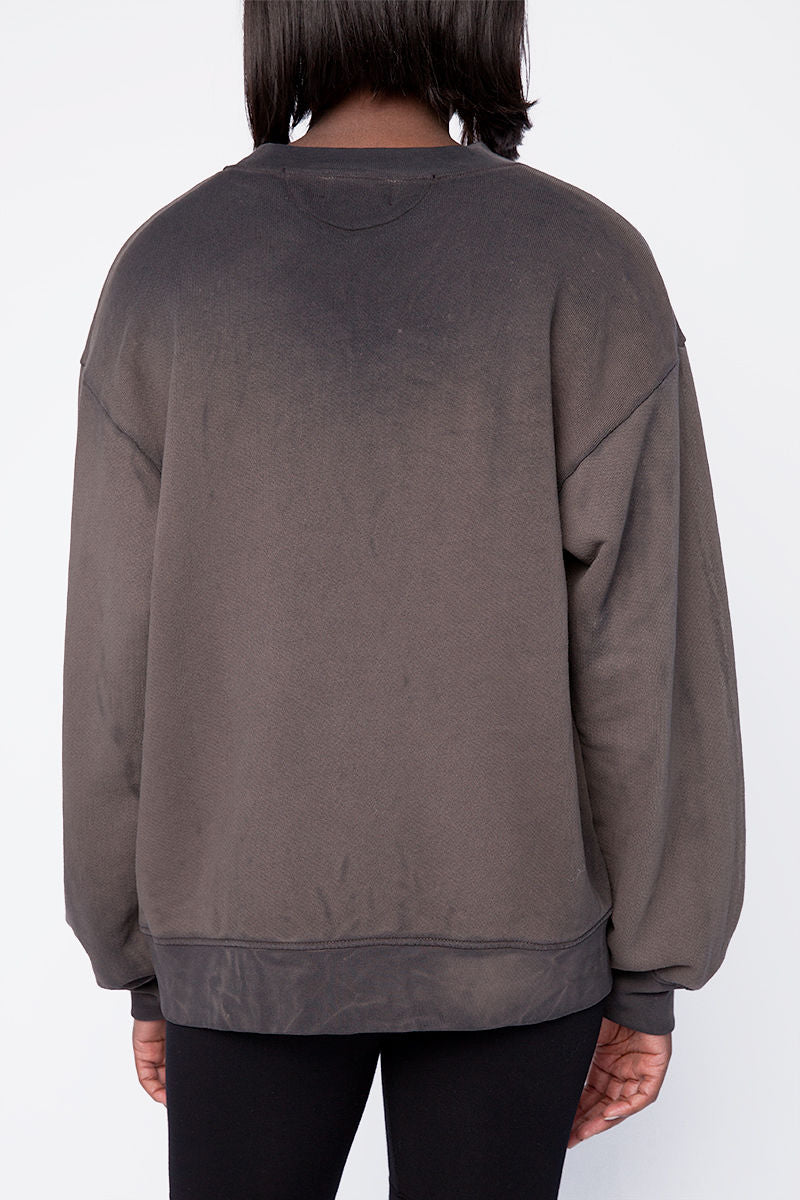 Brooklyn Crew Sweatshirt in Graphite Mix