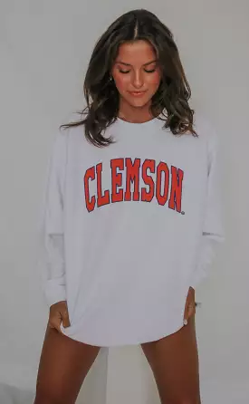 charlie southern: clemson corded sweatshirt