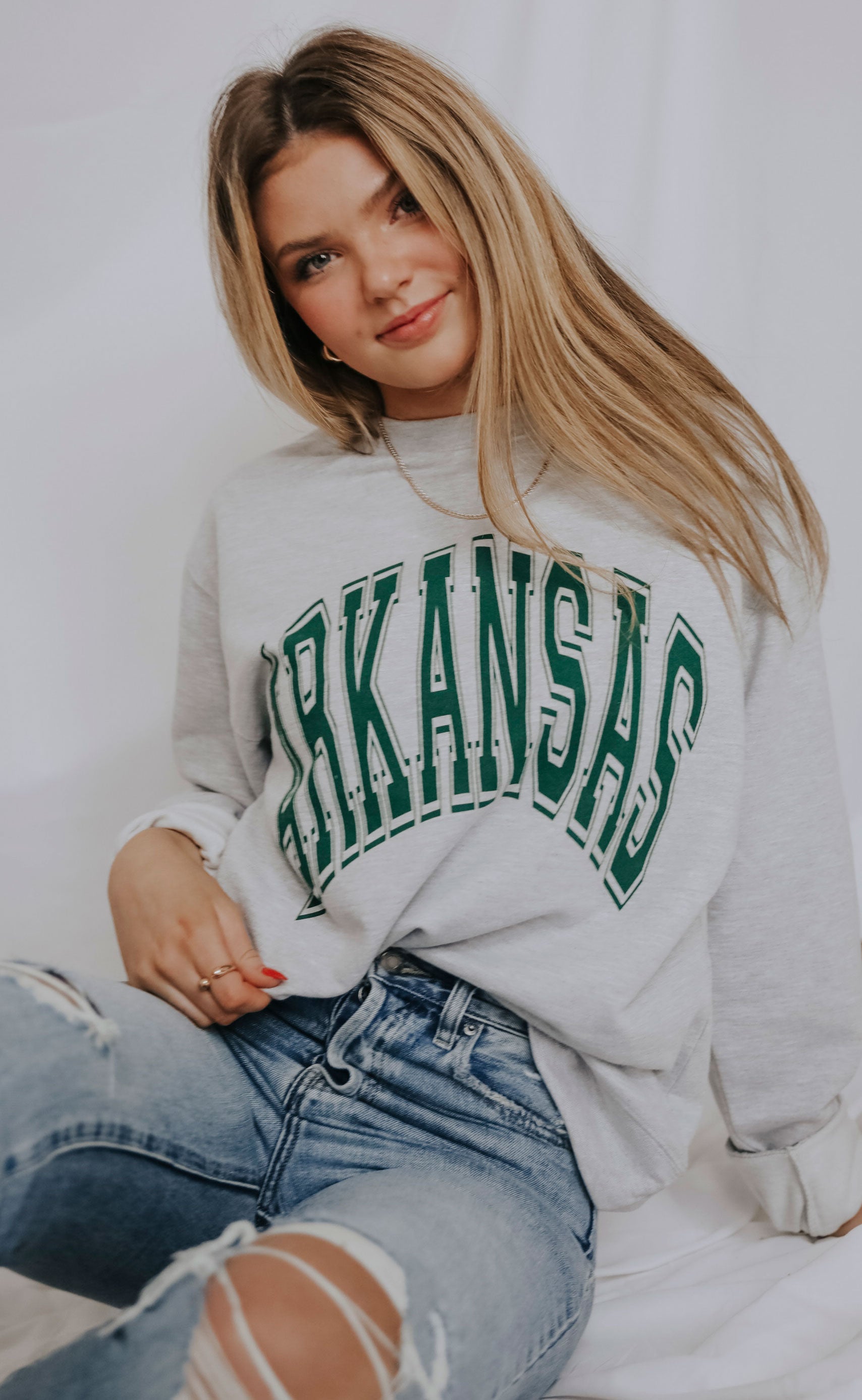 charlie southern: cypress state sweatshirt - arkansas