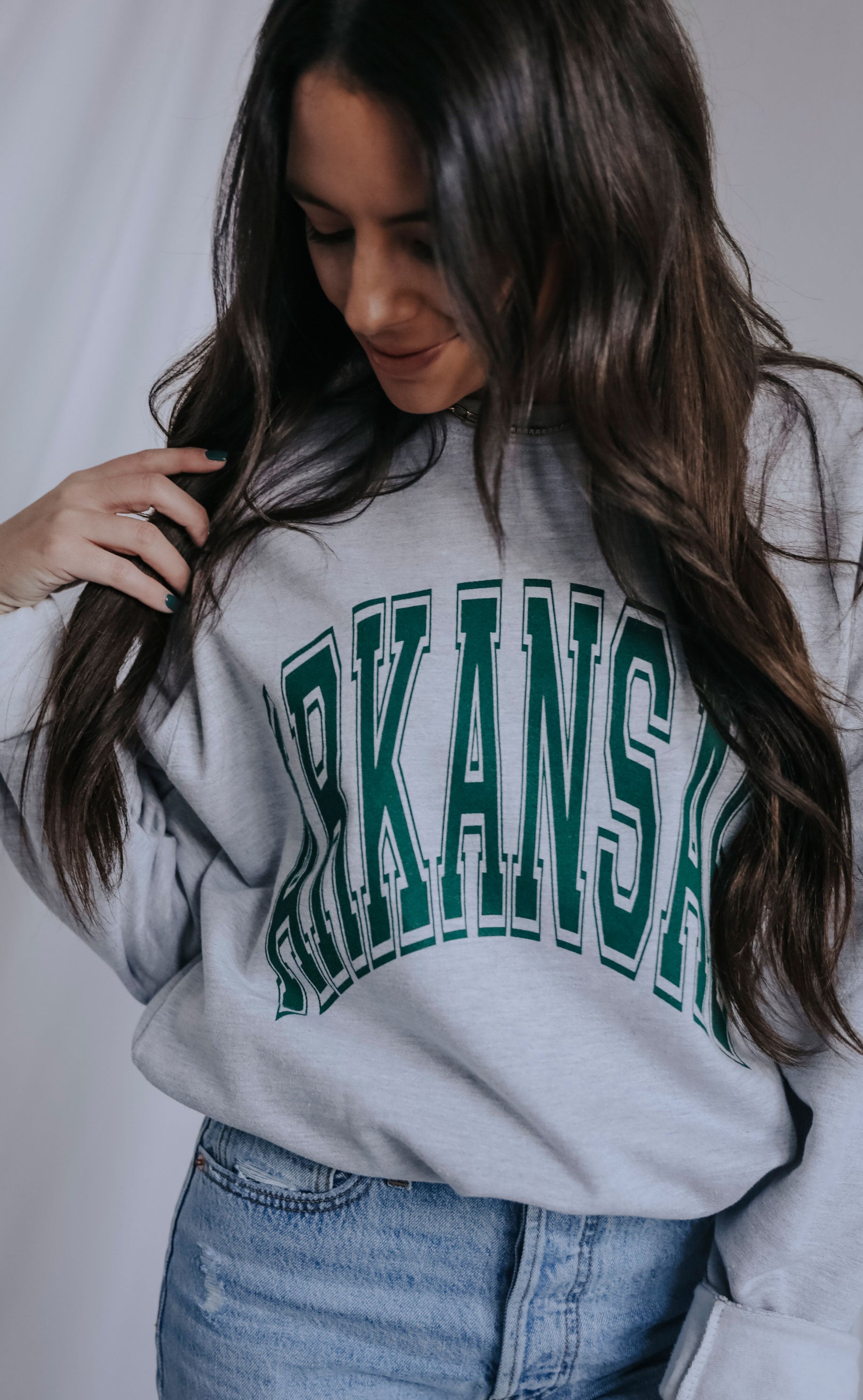 charlie southern: cypress state sweatshirt - arkansas