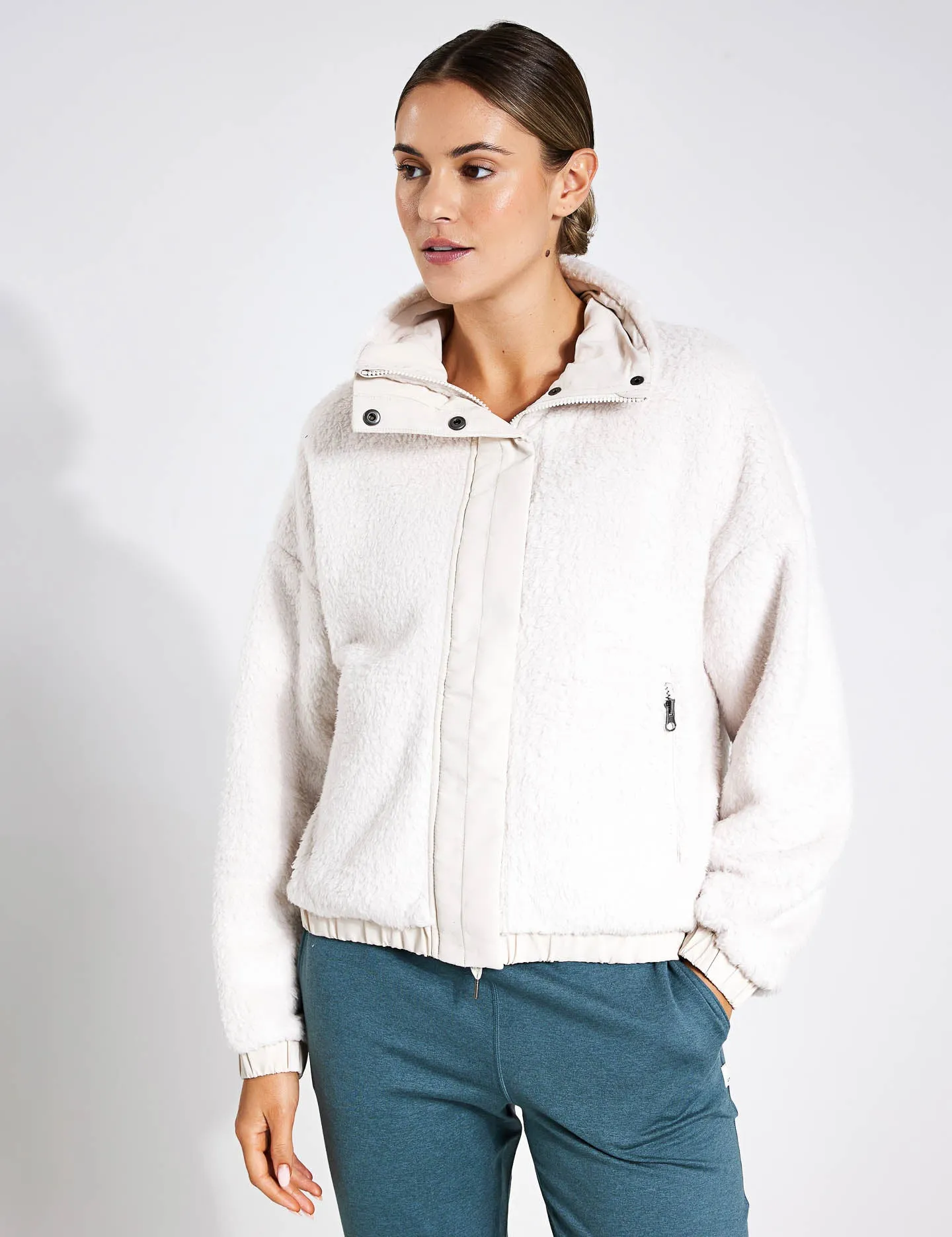 Cozy Sherpa Jacket - Dune