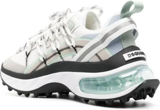 DSQUARED2 multi-panel lace-up sneakers White