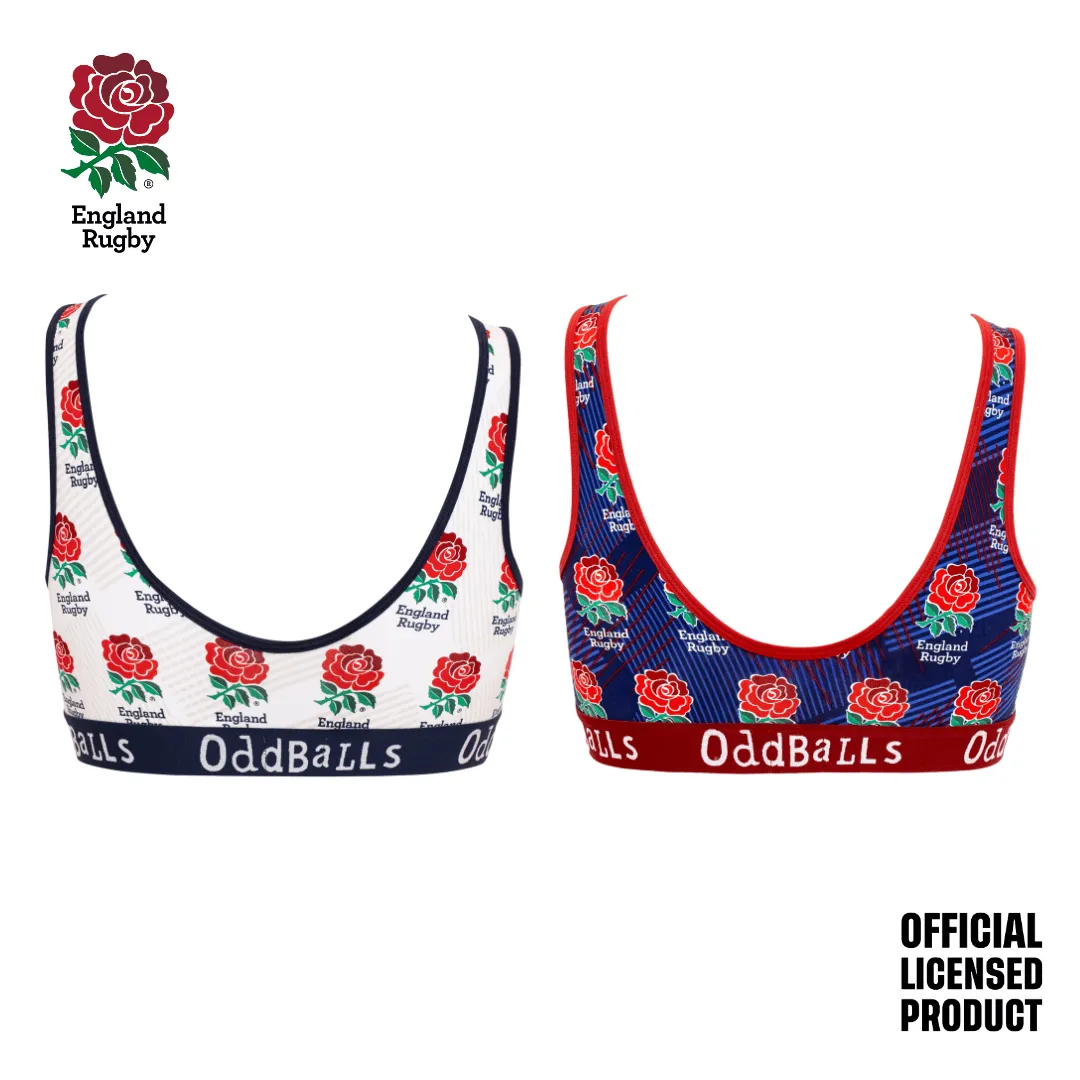 England Rugby - Home & Alternate - Ladies Bralette Bundle