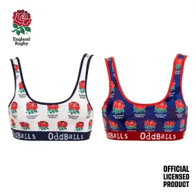 England Rugby - Home & Alternate - Ladies Bralette Bundle