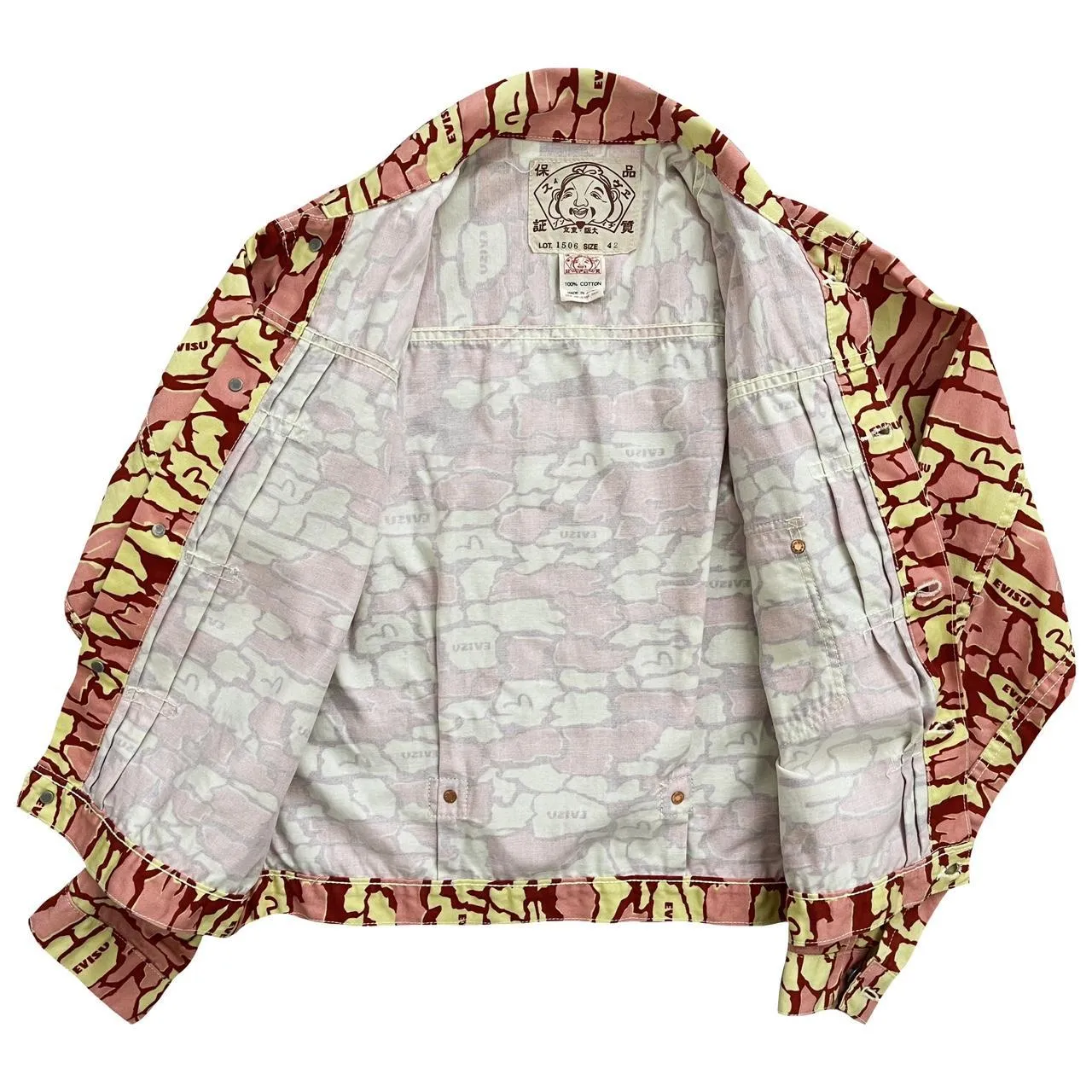 Evisu Ishigaki Camo Trucker Jacket