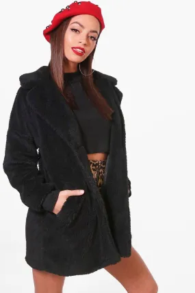 Faux Fur Teddy Coat