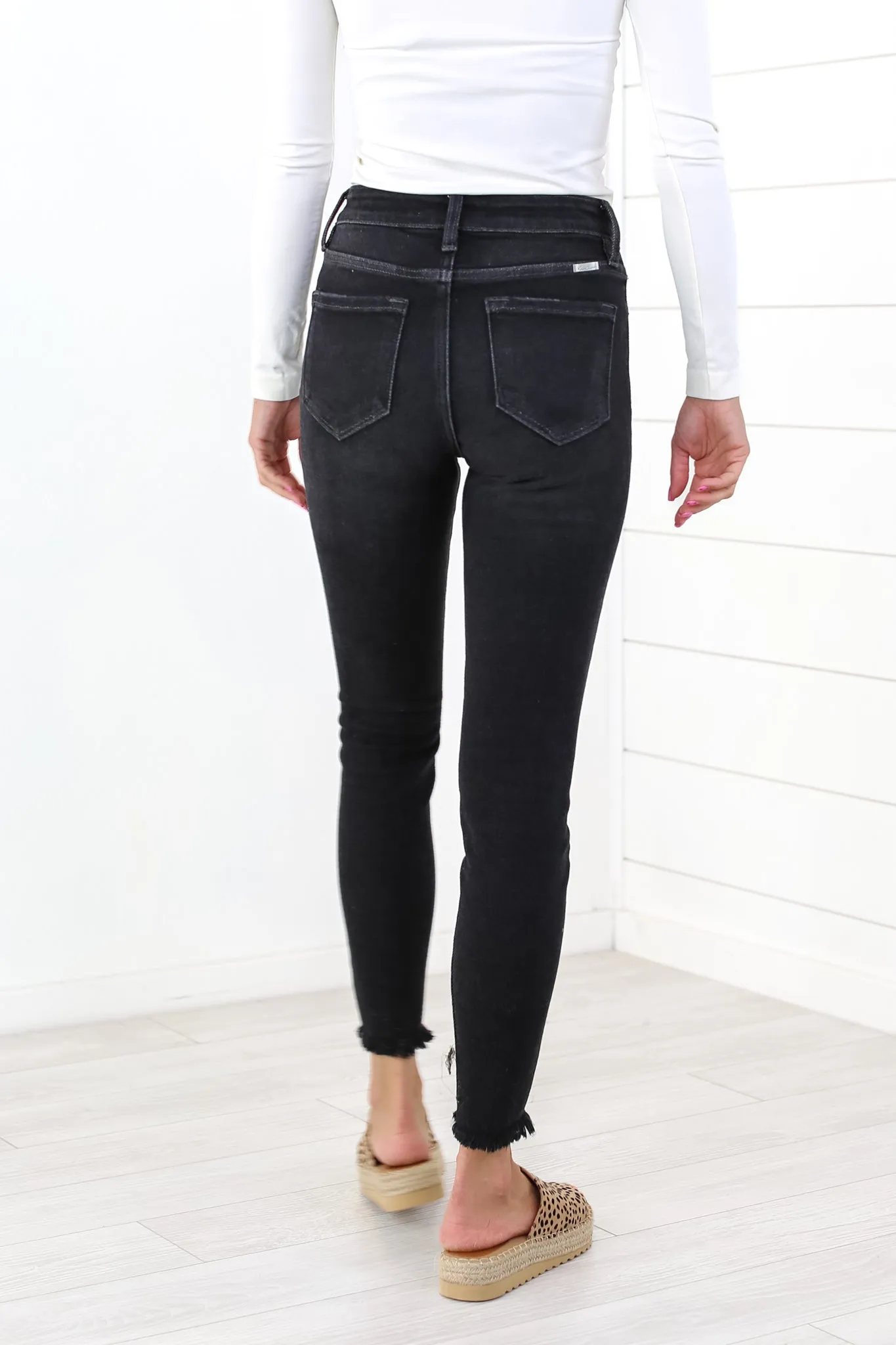 Fox High Rise Ankle Skinny - 2 Colors