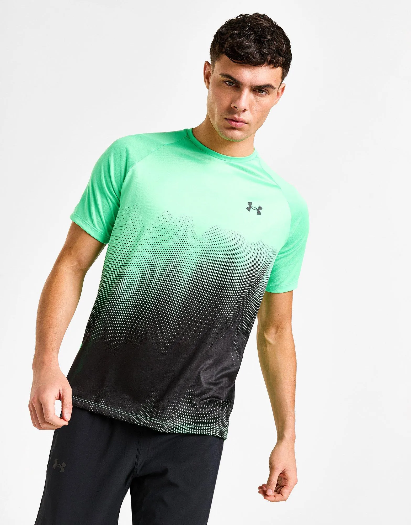 Grey Under Armour Tech Fade T-shirt - JD Sports 