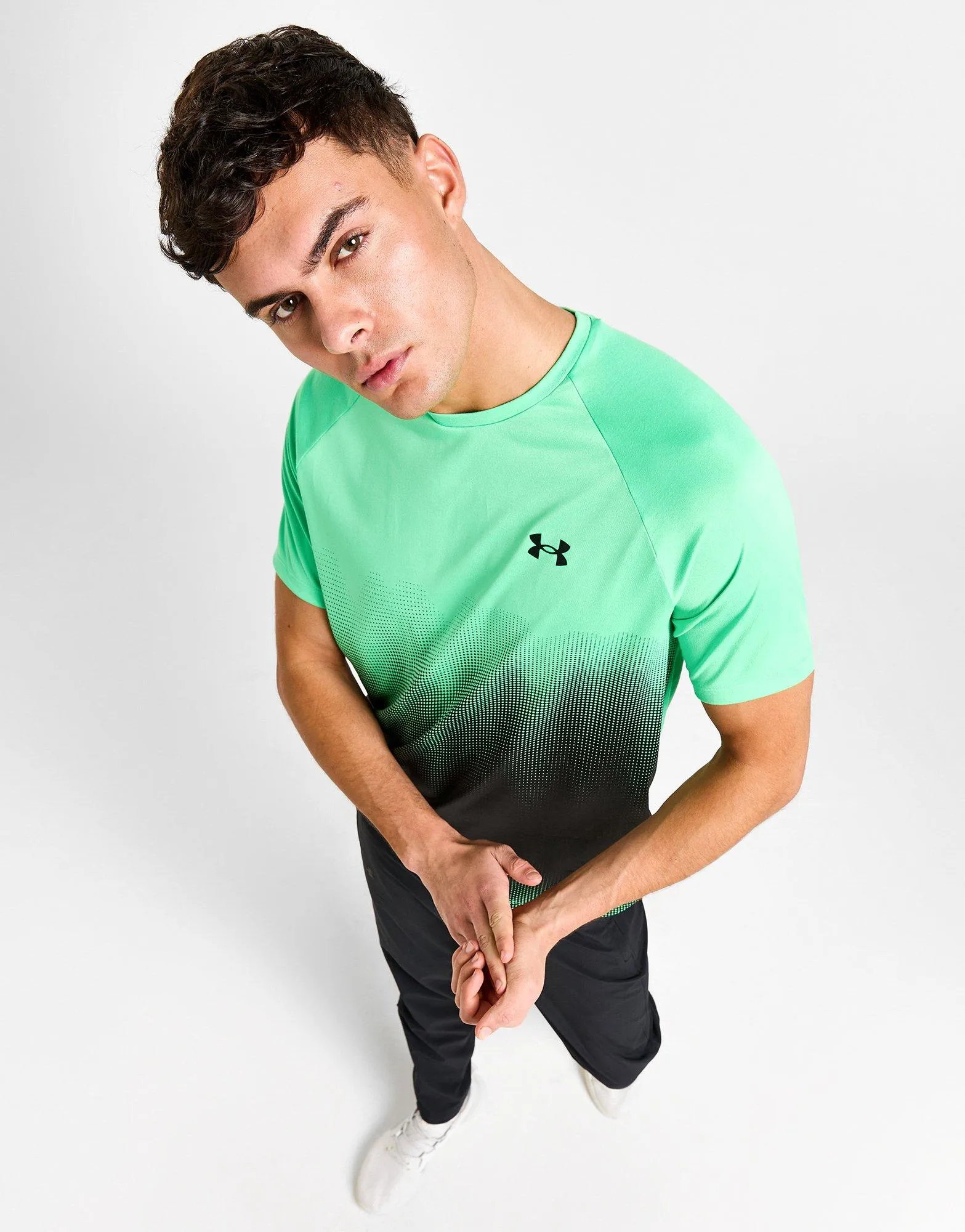 Grey Under Armour Tech Fade T-shirt - JD Sports 