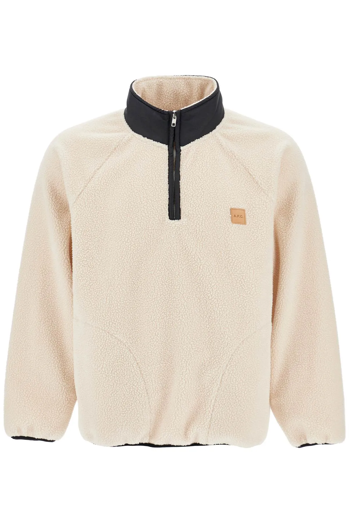 island fleece sweatshirt in PSAIF M27845 ECRU