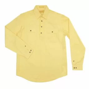 Just Country Cameron 1/2 Button Shirt Men's Butter