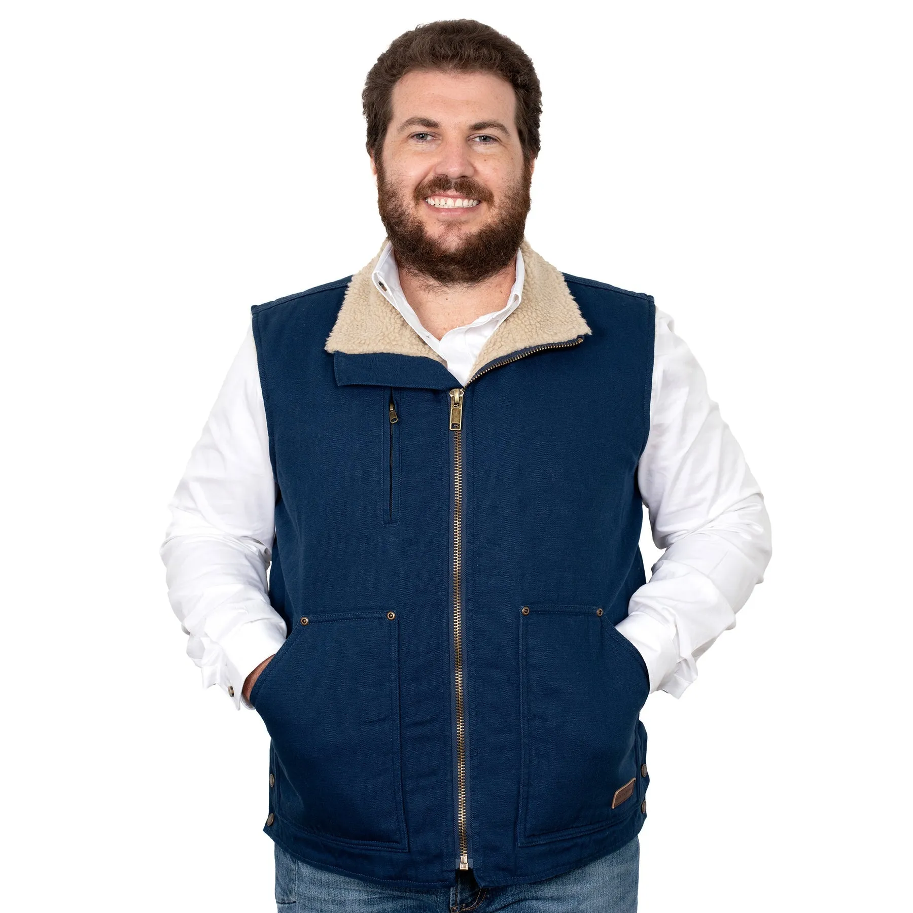 Just Country Men's Diamantina Sherpa Vest