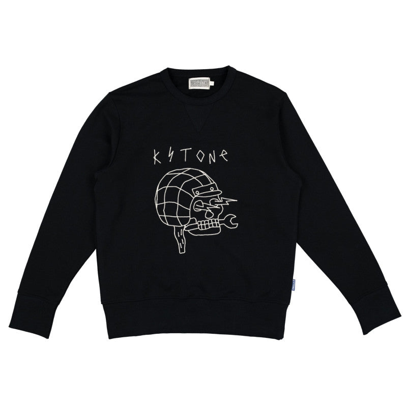 KYTONE Motorsport Outline Skull Sweatshirt