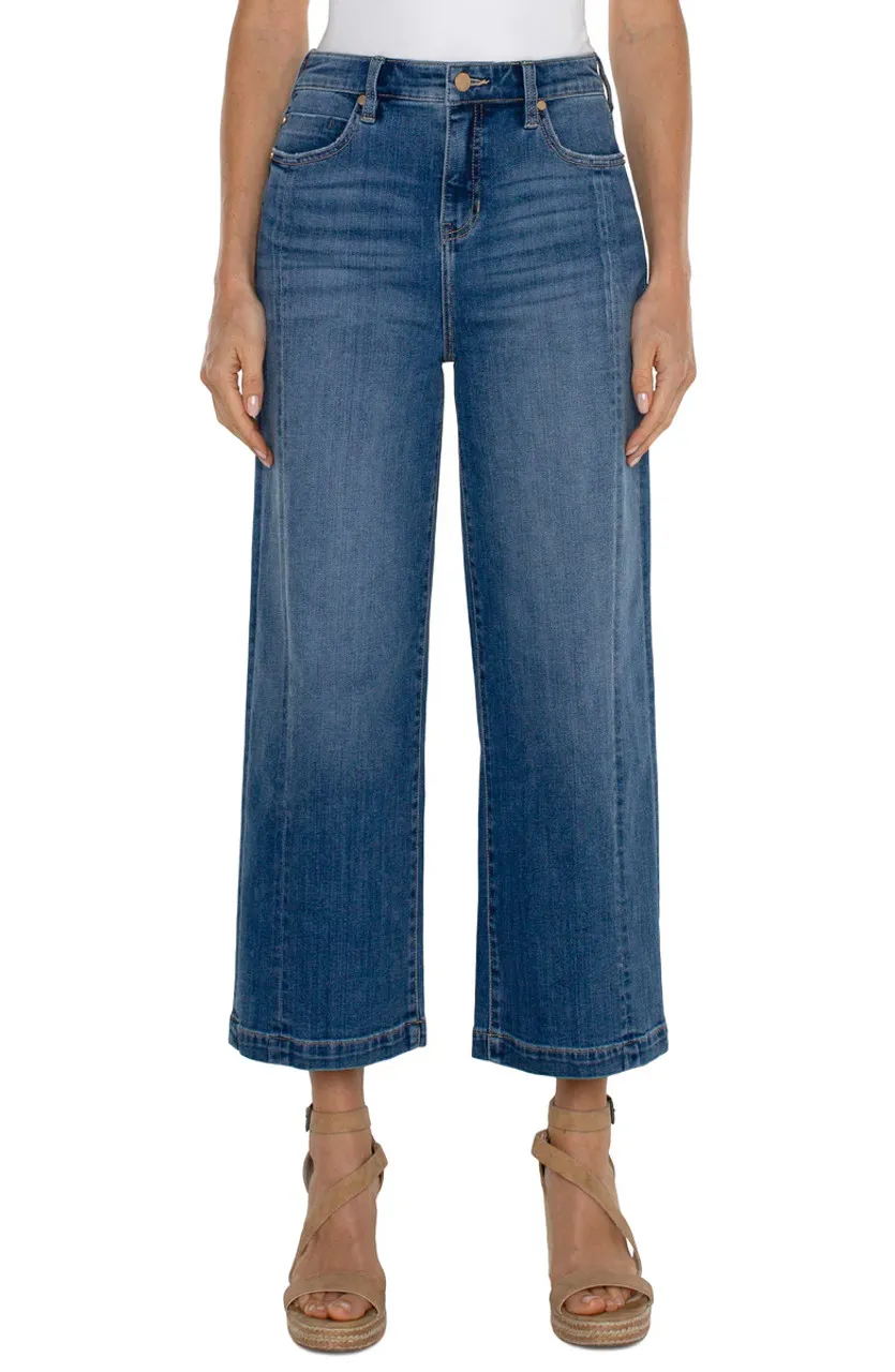 Liverpool Hi-Rise Wide Leg Jeans