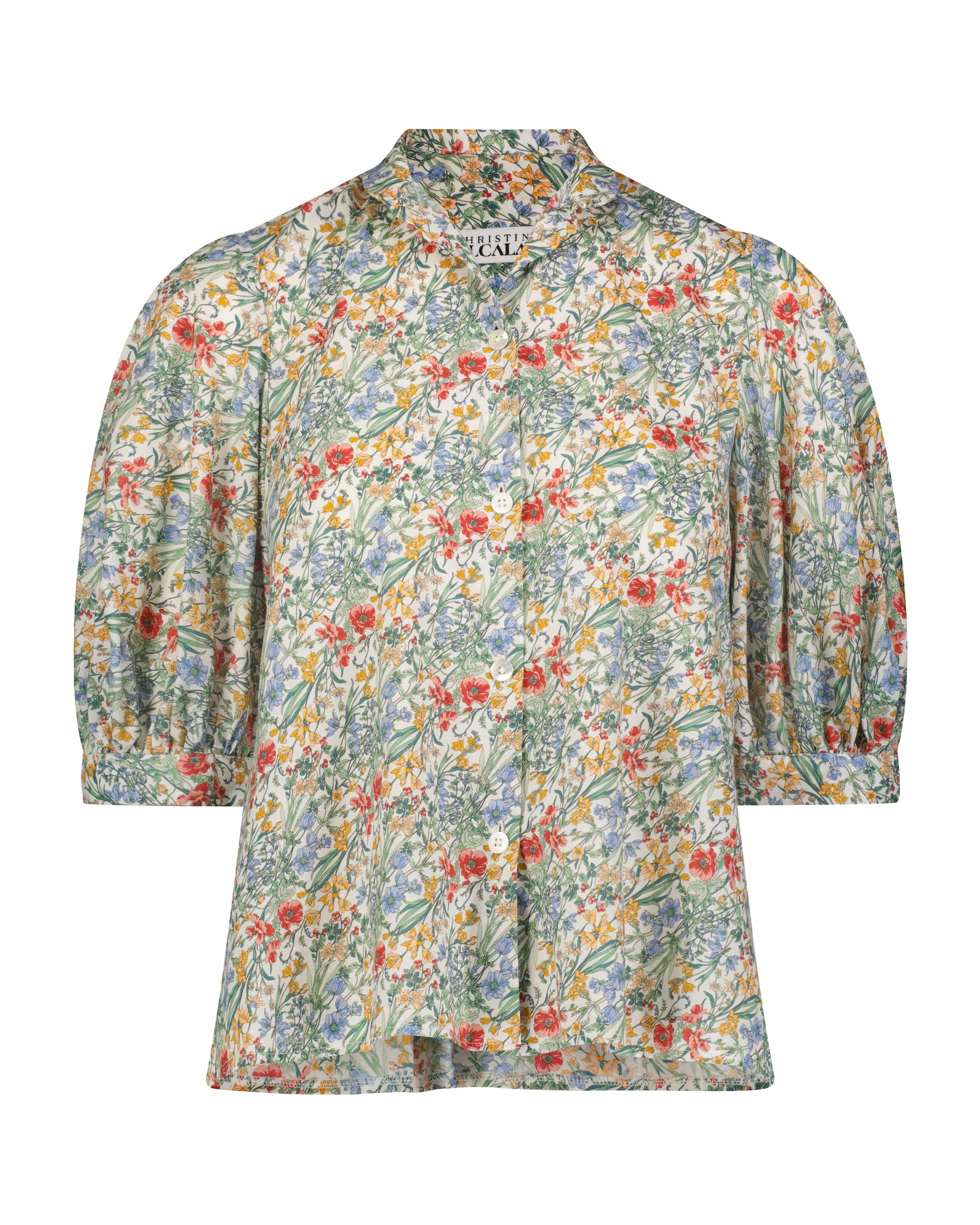 Livia Blouse in Floral Cotton