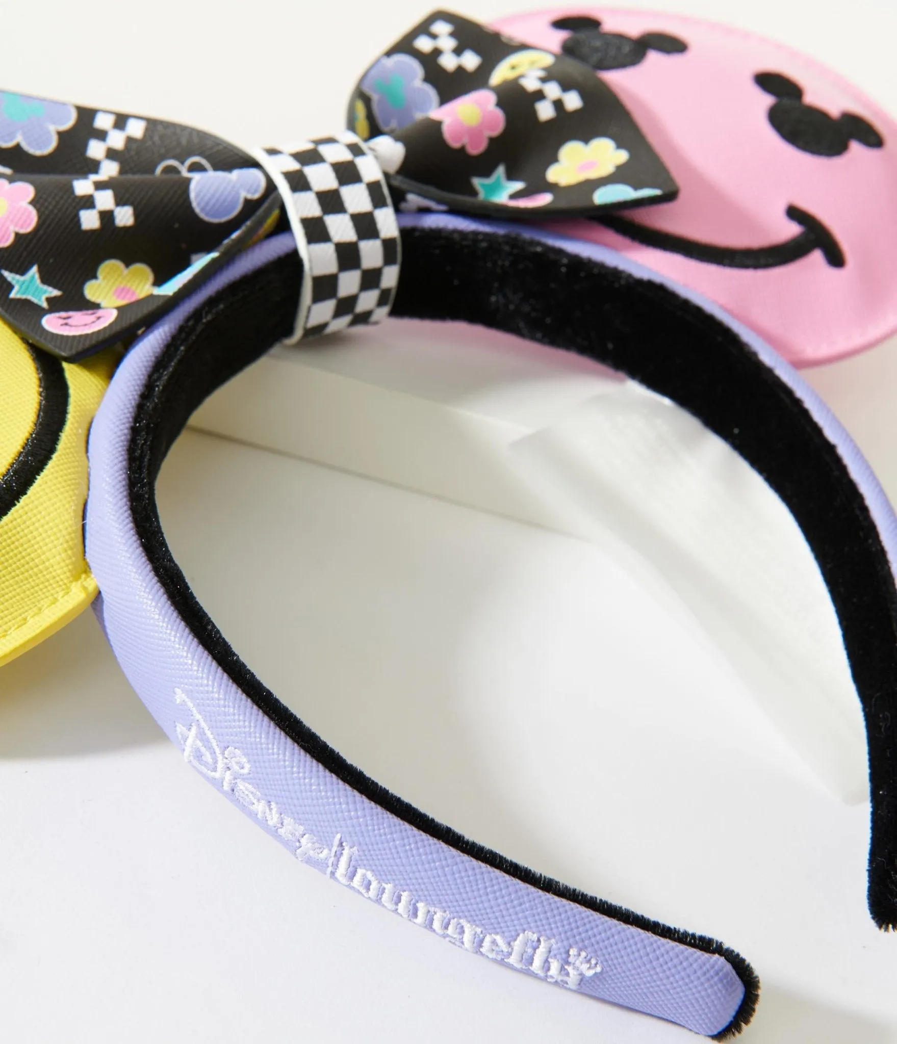 Loungefly Mickey Y2K Smiley Mouse Ears Headband