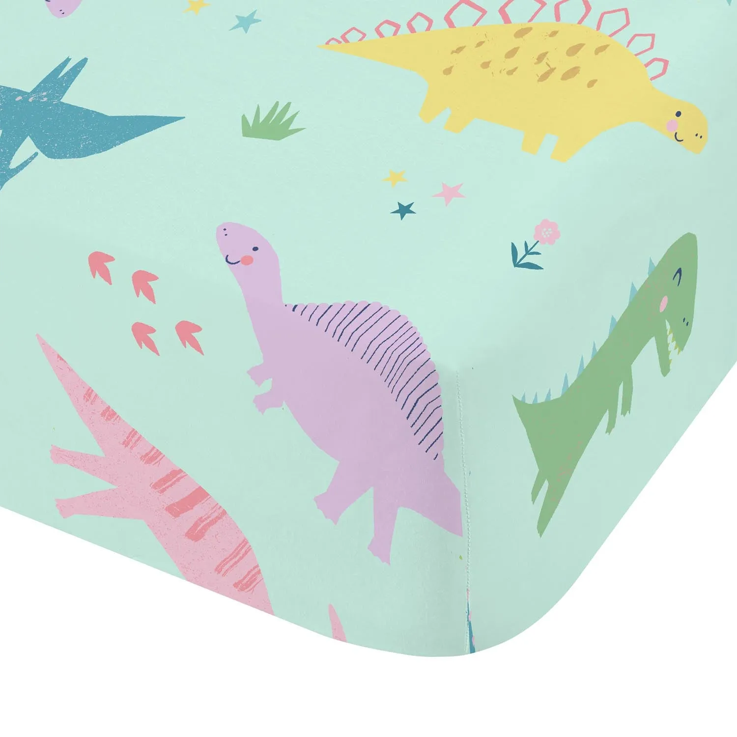 Loveable Dinosaur Fitted Sheet