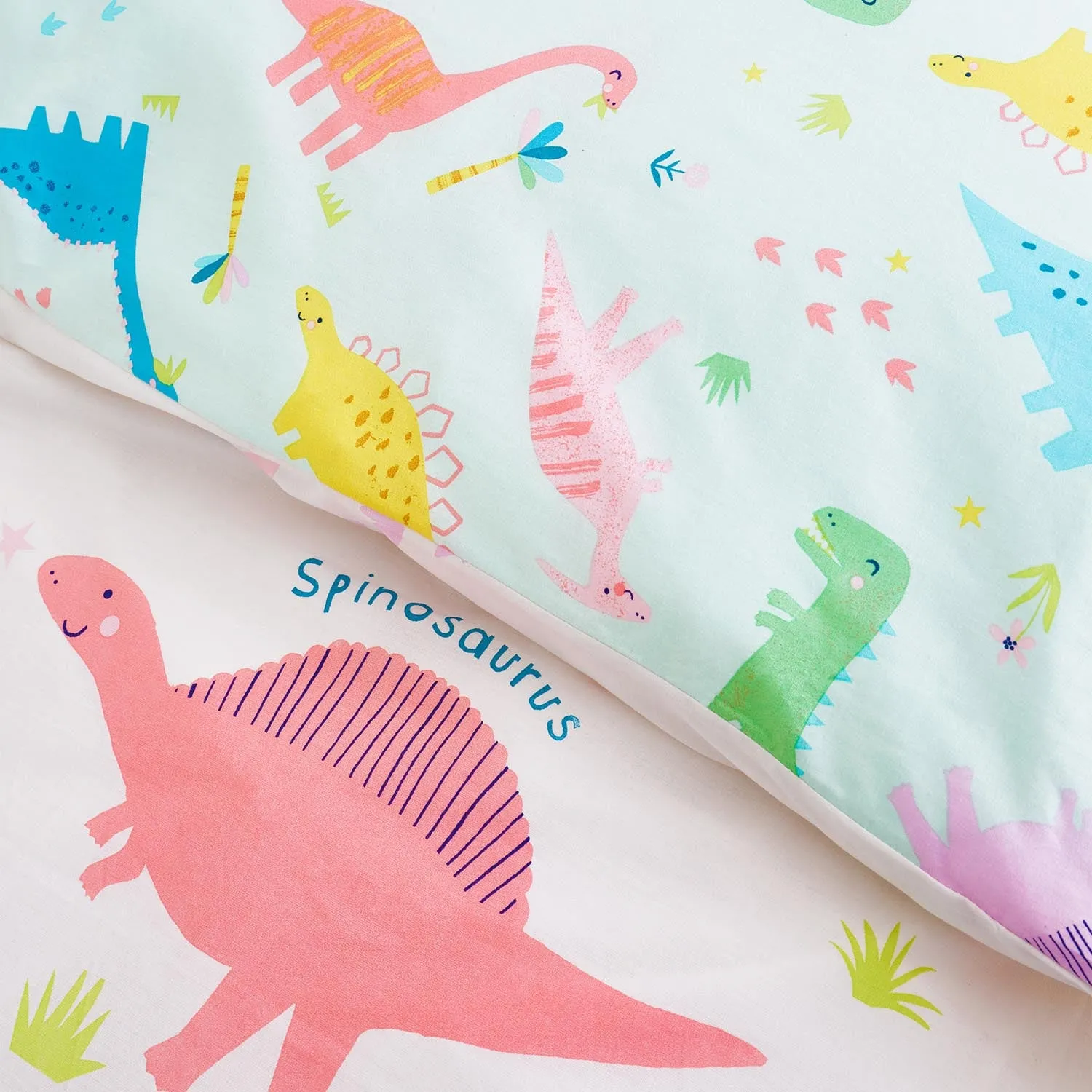 Loveable Dinosaur Fitted Sheet