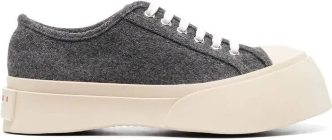 Marni low-top lace-up sneakers Grey
