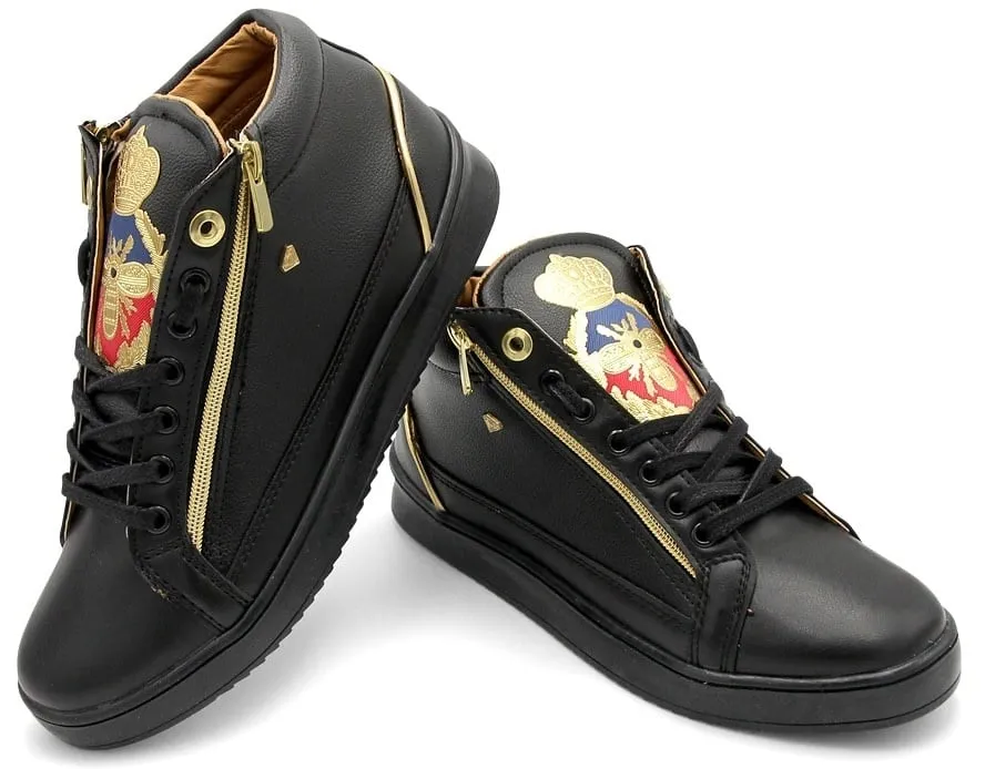 Men Sneakers Prince Full Black | NEW |