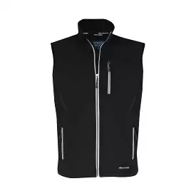 Men's Just country Geoffrey Black Softshell Vest