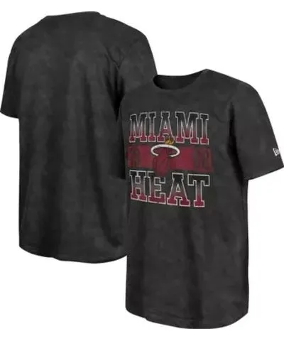 New Era Men's NBA Miami Heat Enzyme Washed Oversized T-Shirt