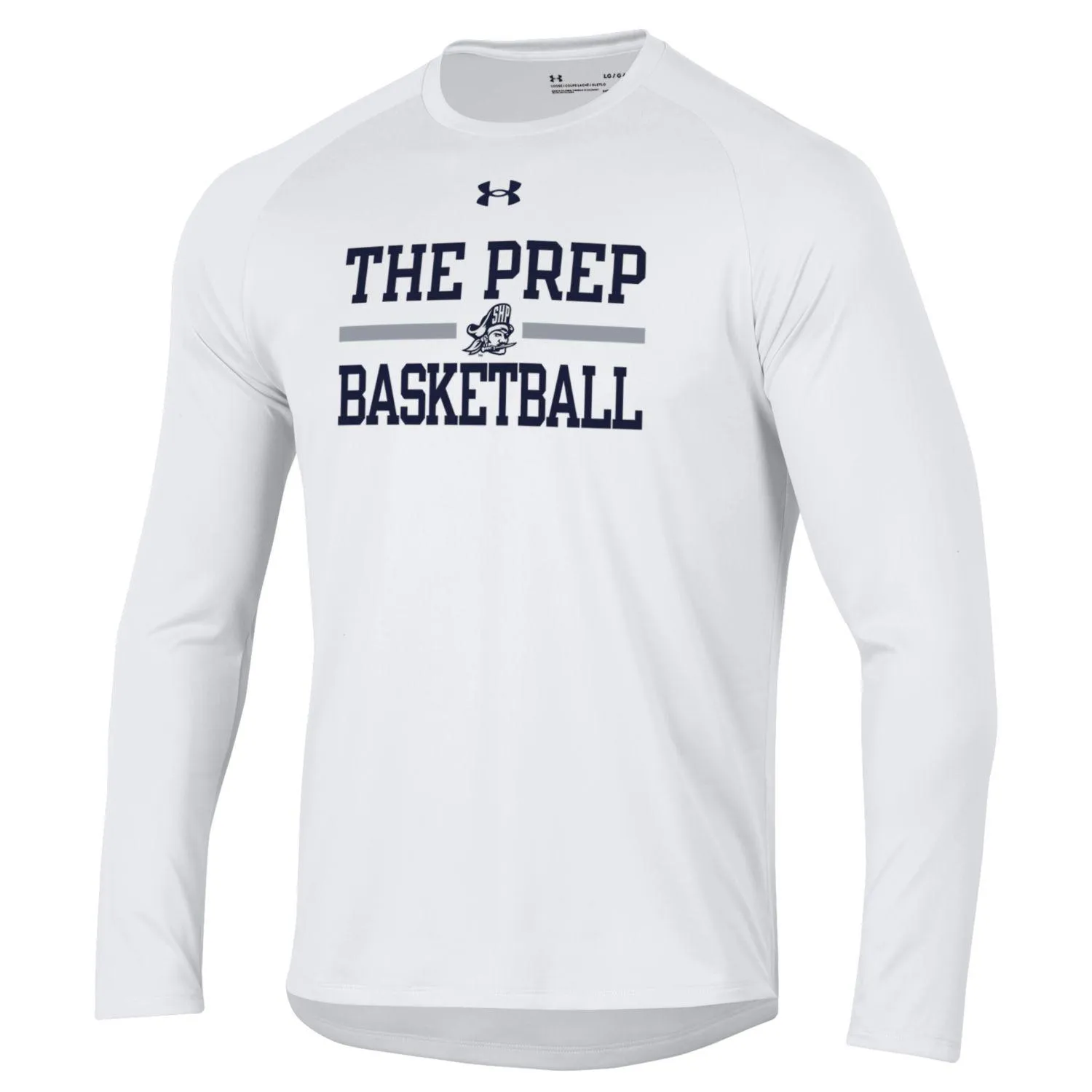 New Under Armour Tech T Long Sleeve White  Basketball