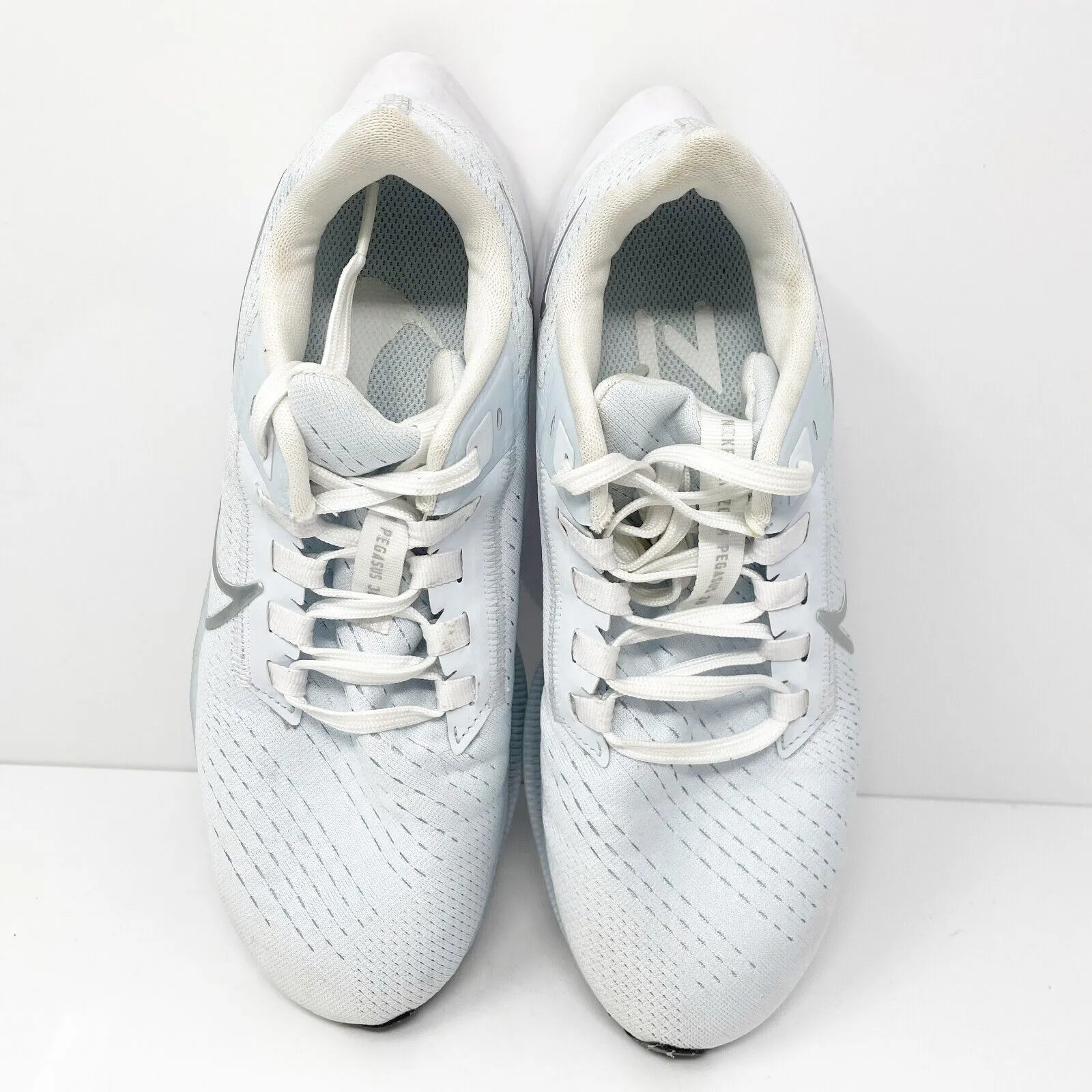 Nike Womens Air Zoom Pegasus 38 DQ4689-400 White Running Shoes Sneakers Size 6.5