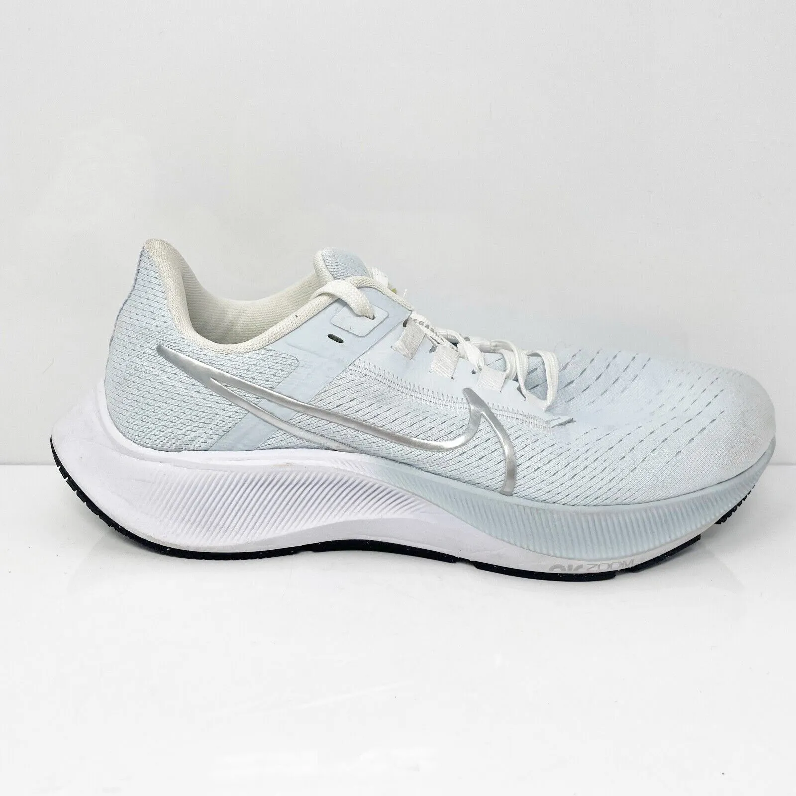 Nike Womens Air Zoom Pegasus 38 DQ4689-400 White Running Shoes Sneakers Size 6.5