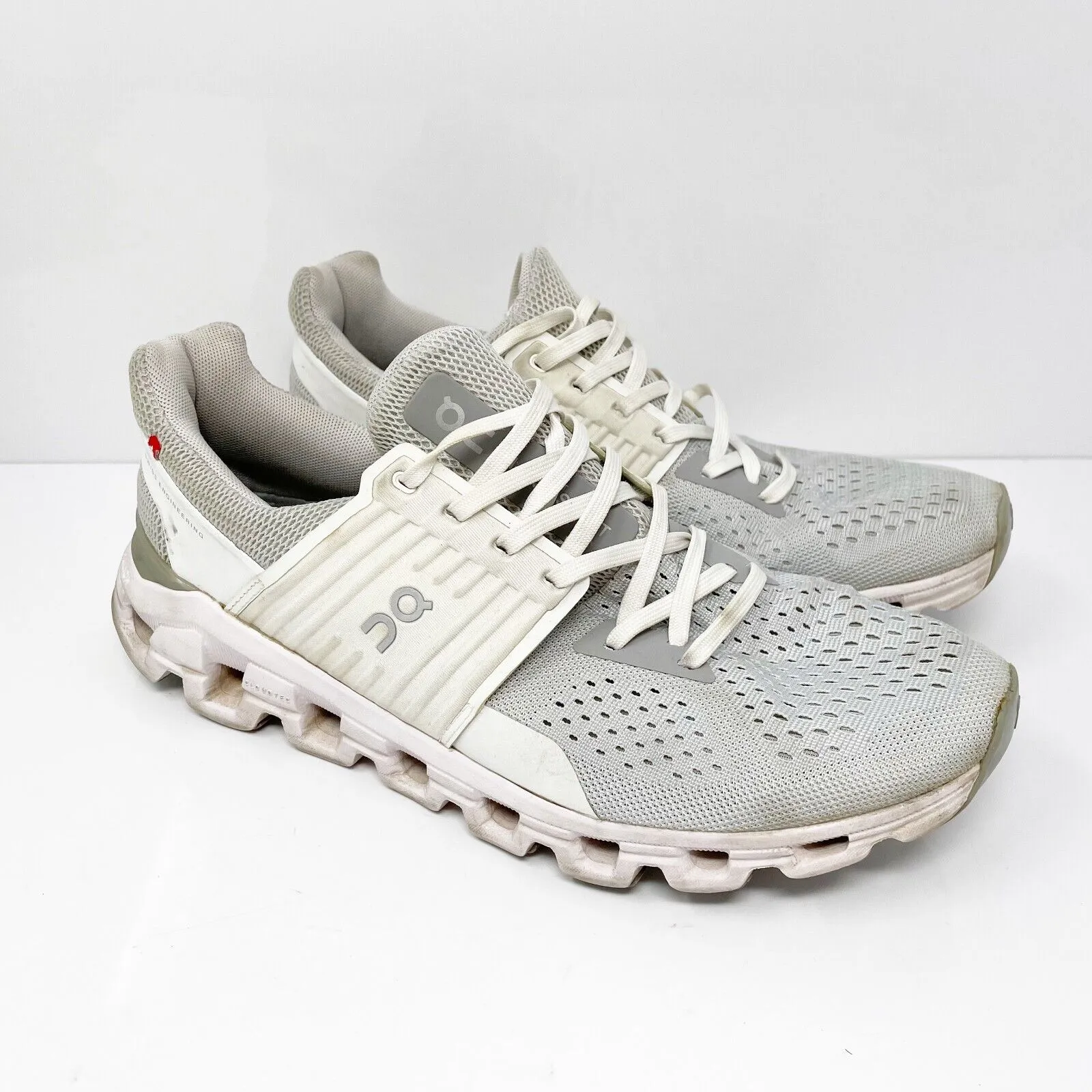 On Womens Cloudswift White Running Shoes Sneakers Size 9.5