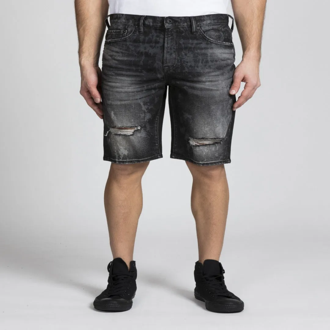 PRPS Bruised, Never Broken JEANS SHORTS Men’s - BLACK