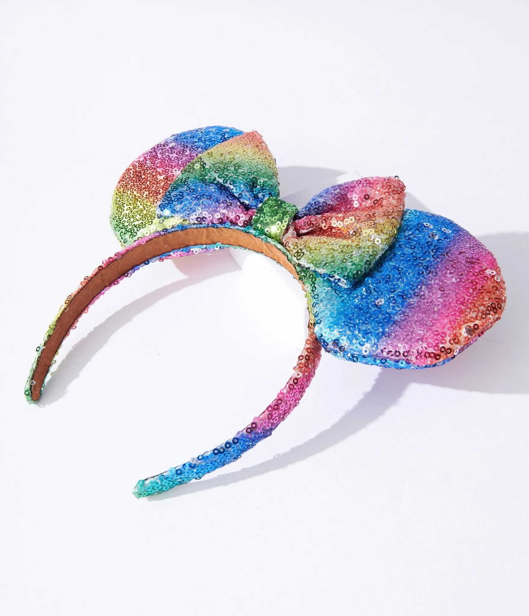 Rainbow Sequin Mouse Headband