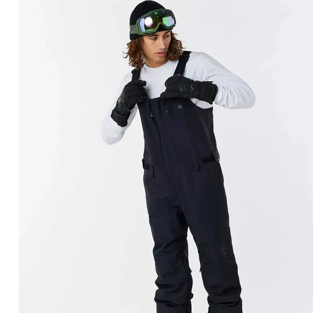 Rip Curl Back Country Snowboard/Ski Bib Pant - Black - XL