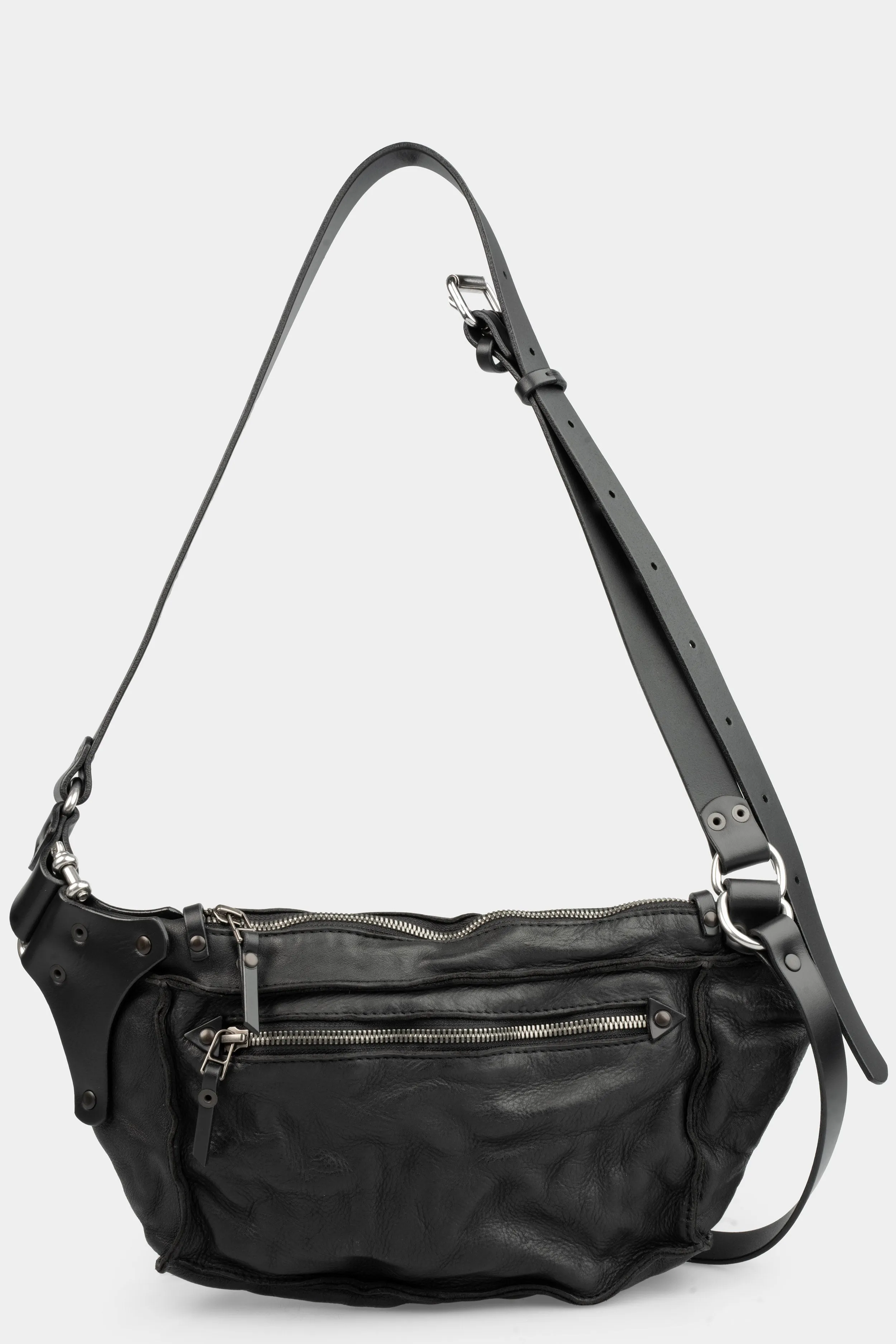 Rui shoulder / crossbody leather harness bag