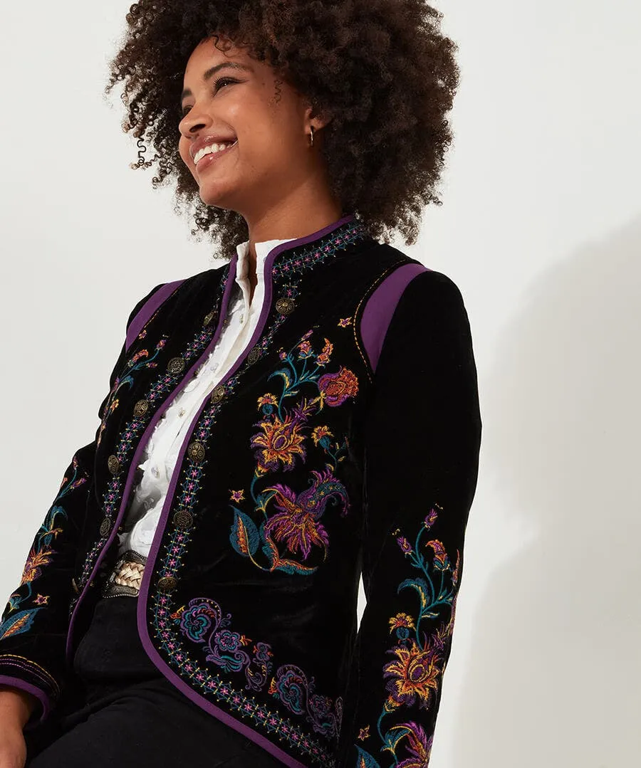 Show Stopper Embroidered Boutique Jacket