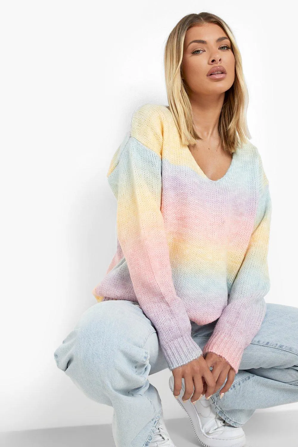 Soft Knit Ombre Sweater