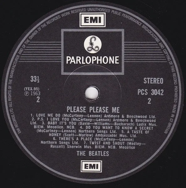 The Beatles ~ Please Please Me