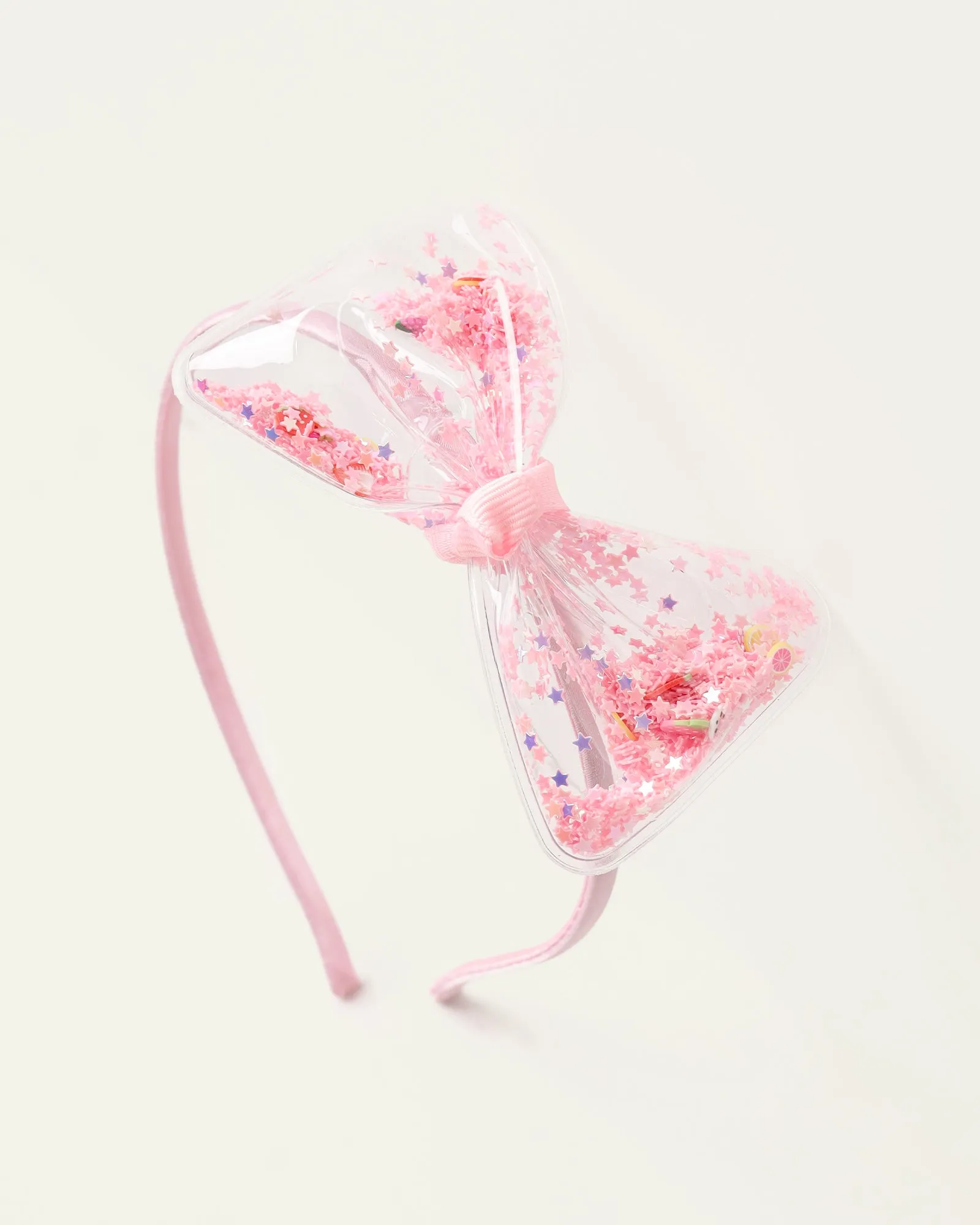 Transparent Bow Headband