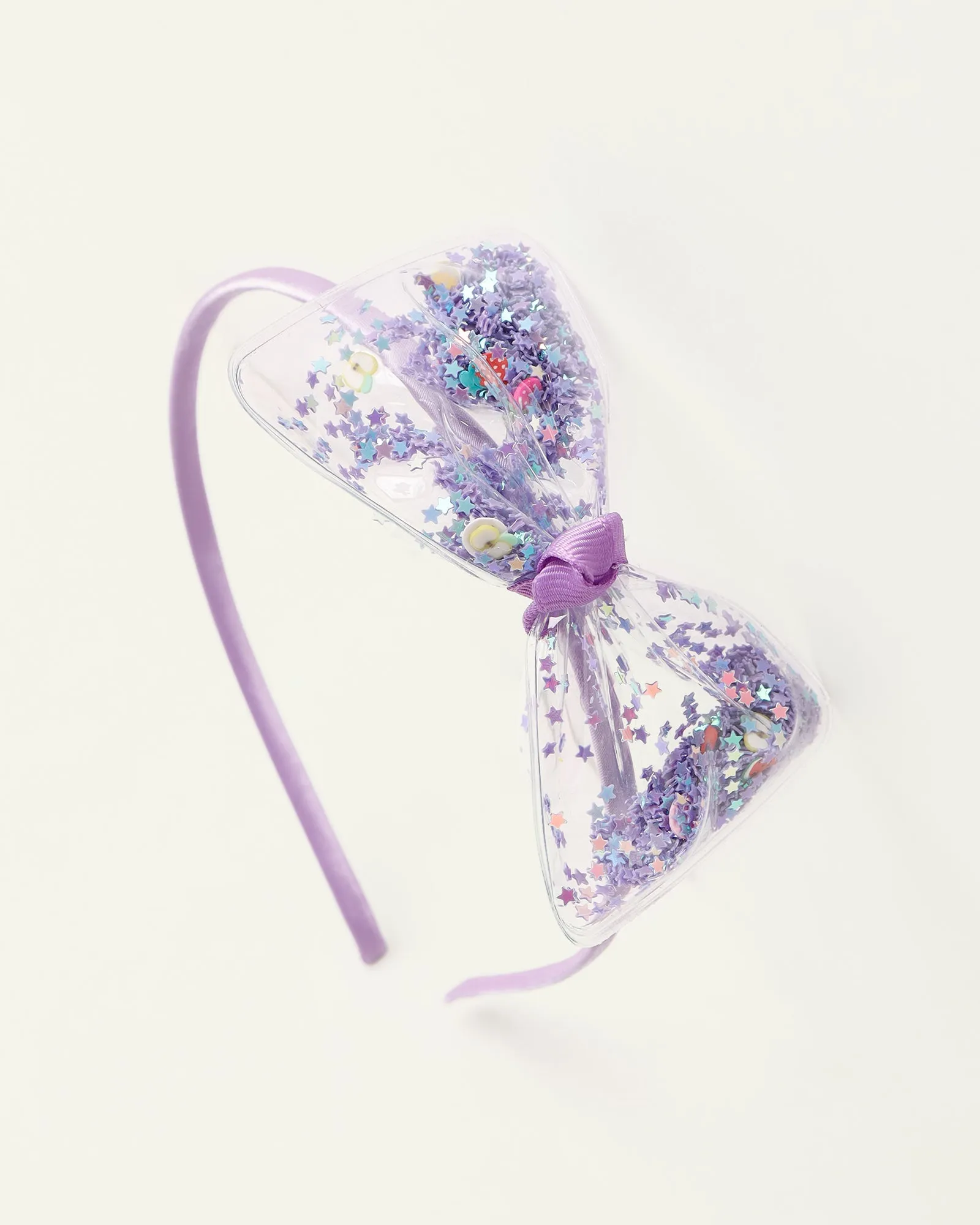 Transparent Bow Headband