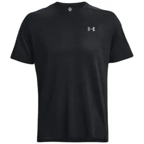 Under Armour Men's Black Tech Vent Jacquard Short Sleeve